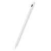Elecom Stylus Pen for iPad, Rechargeable, Palm Rejection, Tilt Detection, Magnetic Adsorption, USB-C Charging, Replaceable Tip, White, P-TPACSTAP02WH