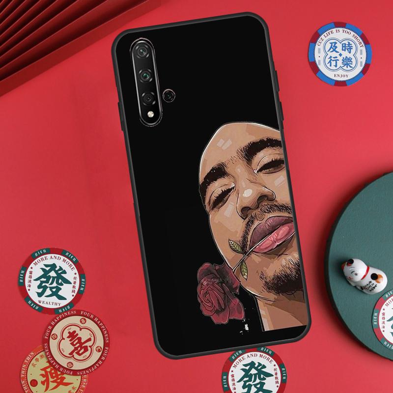 Рэпер 2pac Певец Tupac Для Huawei Nova 11i 8i 12i 12s 9 10 SE Y60 Y70 Y90 Y72 Y73 Y61 Y91 P60 Pro P30 P40 Lite Чехол