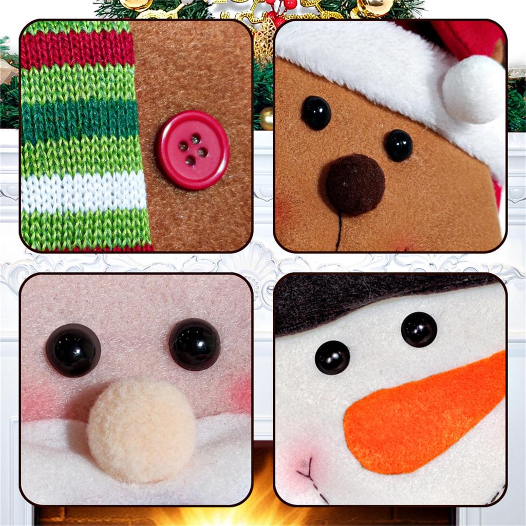 Рождественский домик Рождественская фигурка Чулки Рождественские чулки Старик Снеговик Рождественский костюм Украшение на елку Подвеска Подарочный пакет