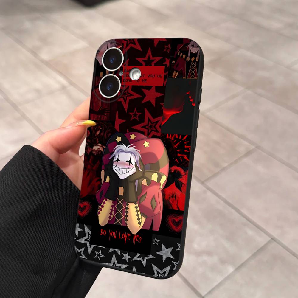 Чехол для телефона 'Цирк уродов Пьеро' для iPhone 17 16 14 15 13 12 11 Pro Max Plus Силиконовый мягкий чехол