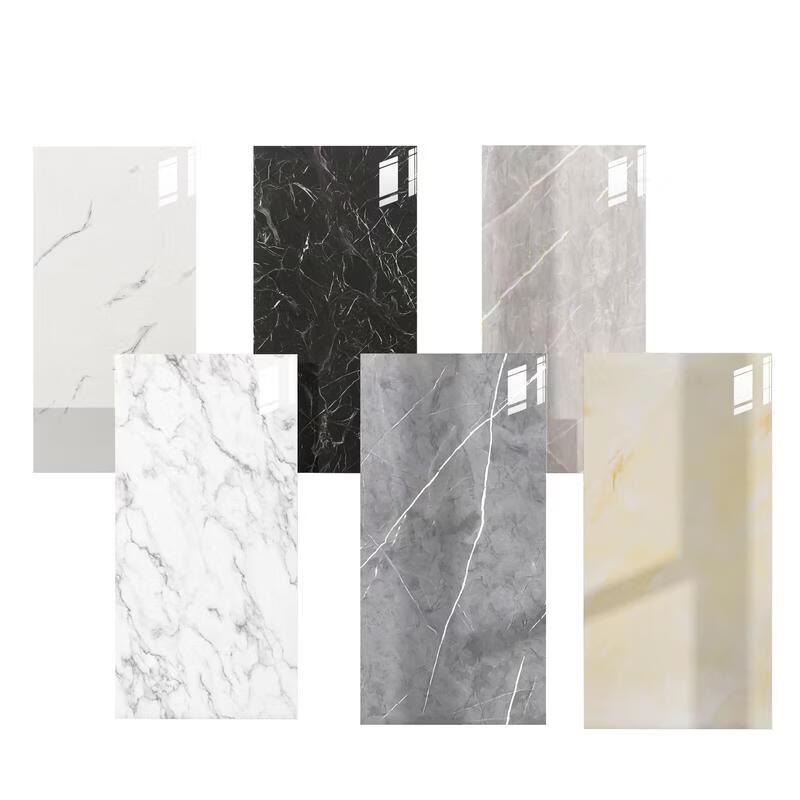 JINGRUIXIANG Самоклеящиеся водостойкие настенные стикеры с узором под плитку (10-Pack)
