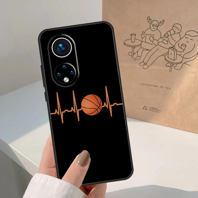 Basketball Heartbeat Case For Honor Magic 7 6 5 Pro Cover For Honor X9c X9b X9a X8a X8b X9 200 400 50 70 90 Lite