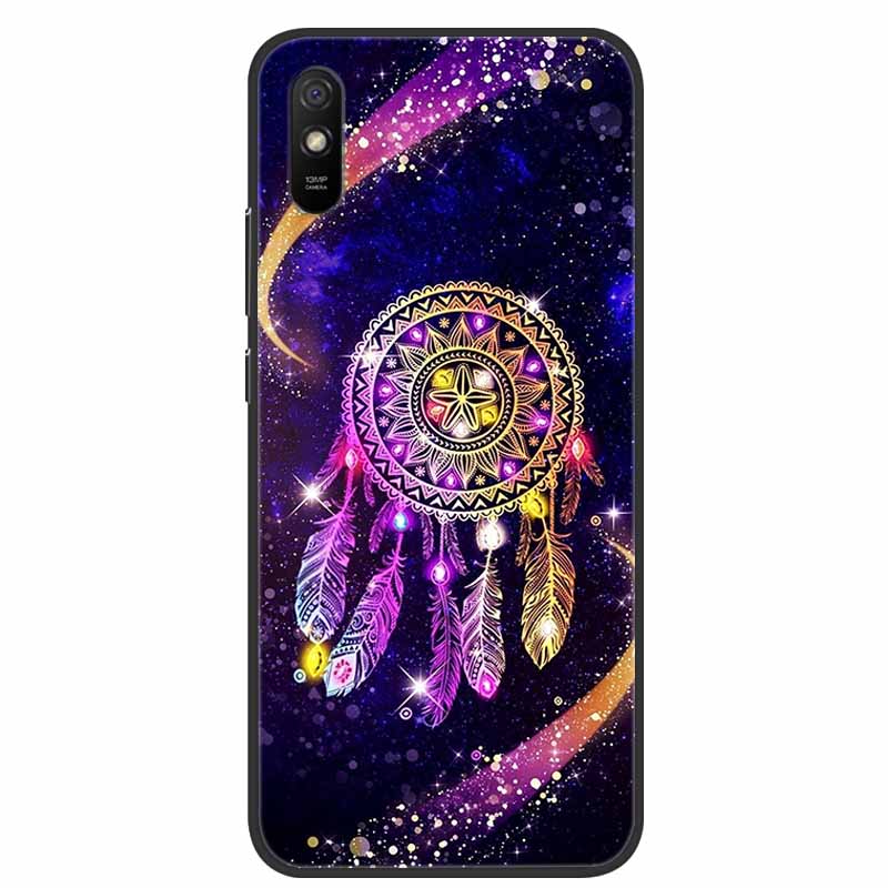 Чехол для Xiaomi Redmi 9A Redmi 9AT Ударопрочный Мягкий силикон ТПУ Задняя крышка Для Redmi 9i 9A Спортивные чехлы для телефона 9AT Милый мультяшный
