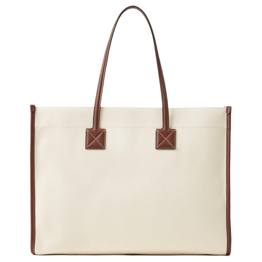 Burberry Freya Horseferry Принт Двухцветная Хлопок и Телячья Кожа Сумка-тоут Женские Сумки-тоут Натуральный Коричневый 80441381