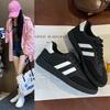 Sneakers Women's 2025 New Summer Retro Versatile German Training Shoes Flat Bottom Breathable Comfortable Fashion Casual Shoes