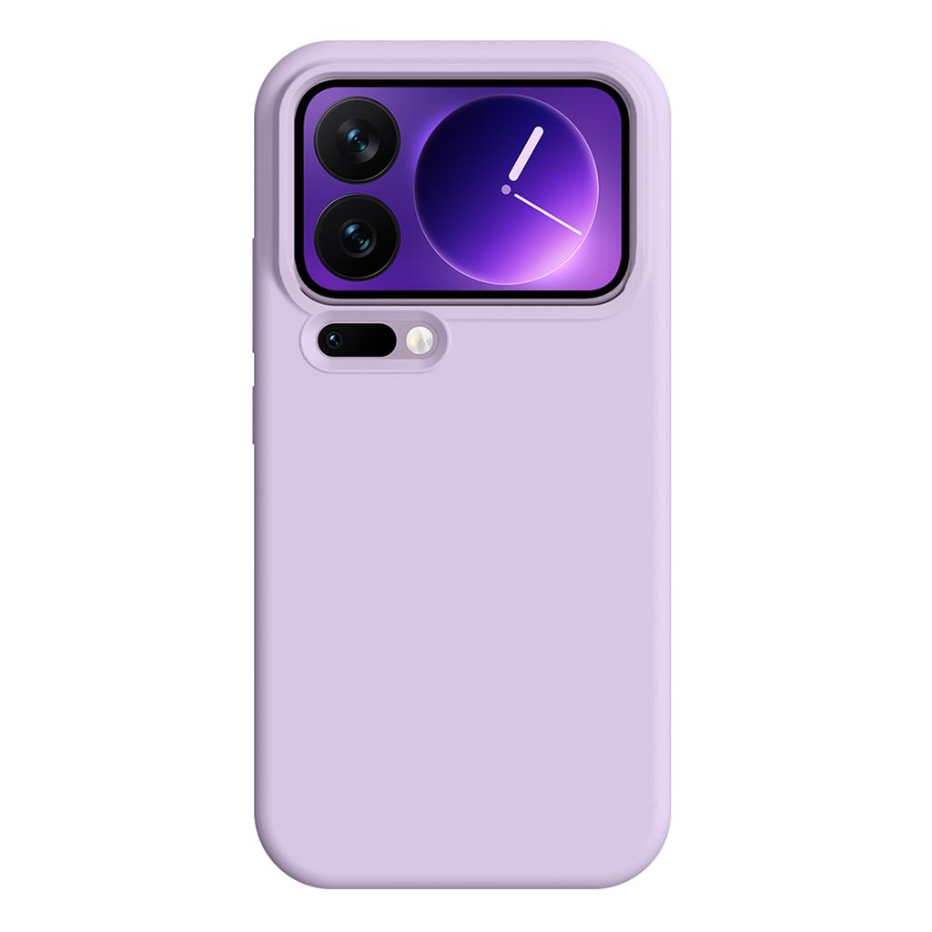 Для Xiaomi 17 Pro Магнитный чехол Мягкий на ощупь Жидкий силикон + Поликарбонат Чехол для телефона