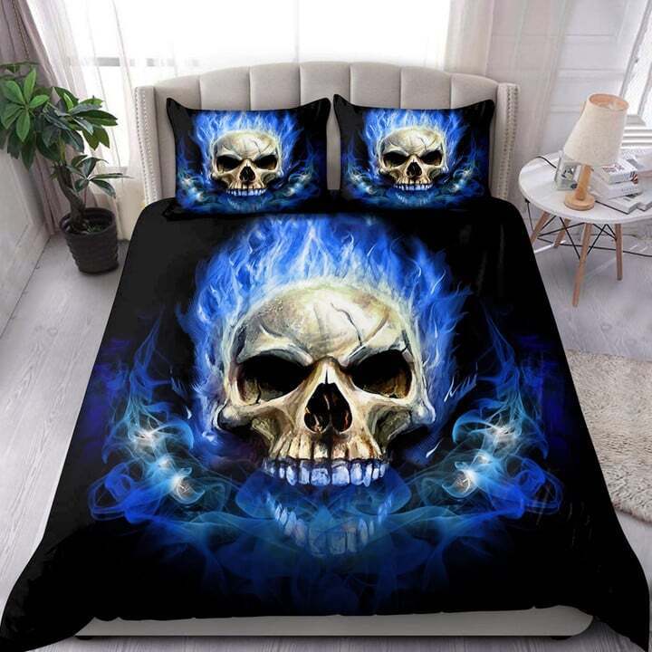 Комплект постельного белья с 3D-принтом черепа, пододеяльник, наборы мягких одеял