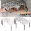 Adjustable Storage Organiser Shelf Kitchen Cupboard Support Pantry Stand Rack