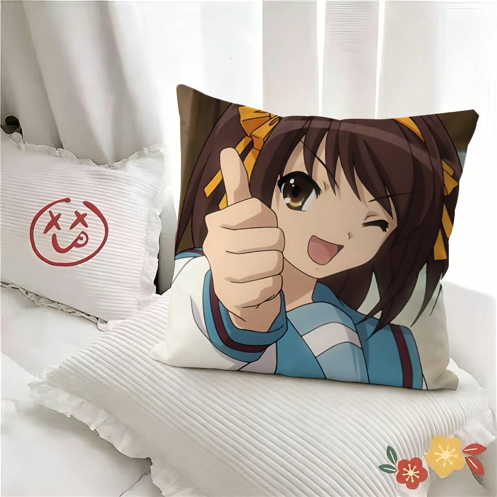 Konosuba Благословение богов на этот прекрасный мир Наволочка Модная квадратная наволочка Спальня Диван Гостиная Декор Ins Отдых