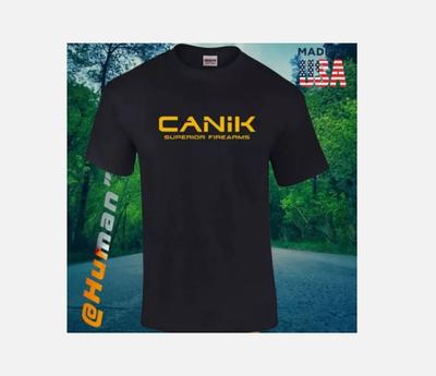 РАСПРОДАЖА!! Canik Superior Firearms Мужская черная футболка в стиле ретро винтаж унисекс S-4XL
