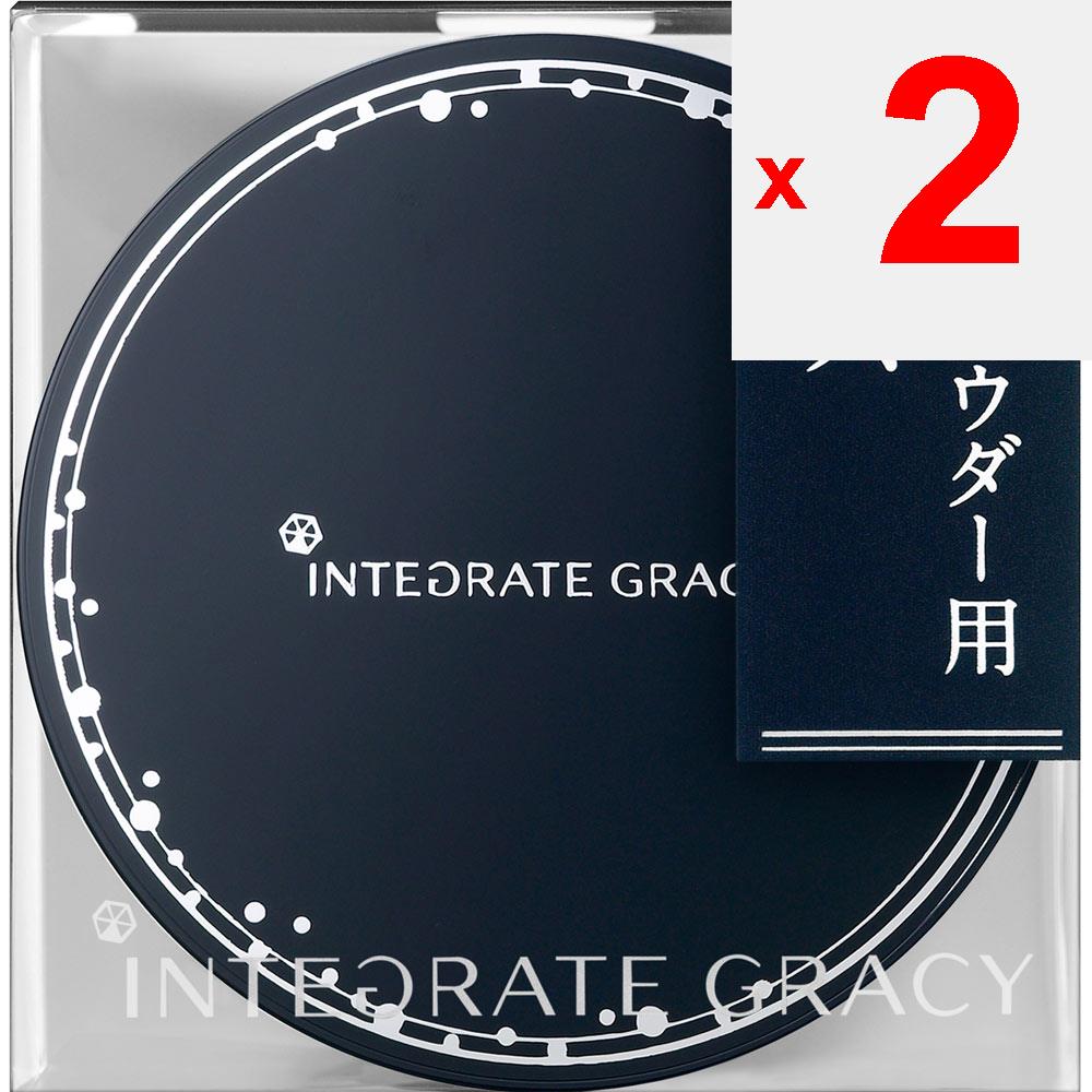 Shiseido Интегрируйте Gracie Loose Powder Case Skin Makeup Integrated Gracie Пожалуйста, перенесите сменный блок рассыпчатой пудры (продано отдельно) в дело и