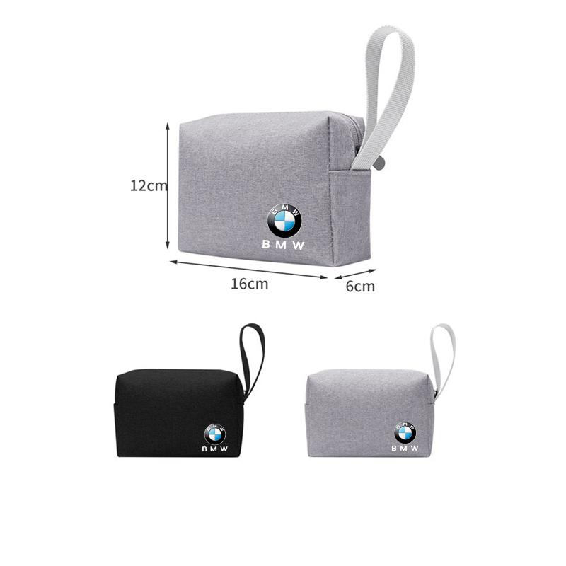 Portable Car Key Case Driver License Holder Credit Card Bag For BMW 3 5 6 7 1 Series X3 X6 E81 E71 E90 E93 F30 F10 E92 E60 E84 gjbf54