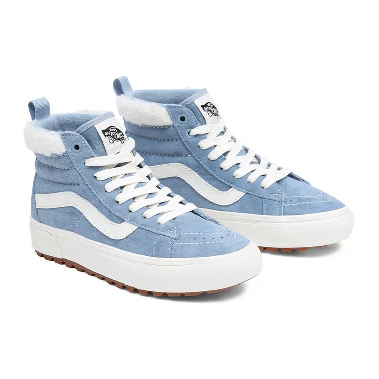 Vans Sk8-Hi MTE-1 Suede Sherpa — кроссовки унисекс Ashley Blue VN0A5HZYBD2