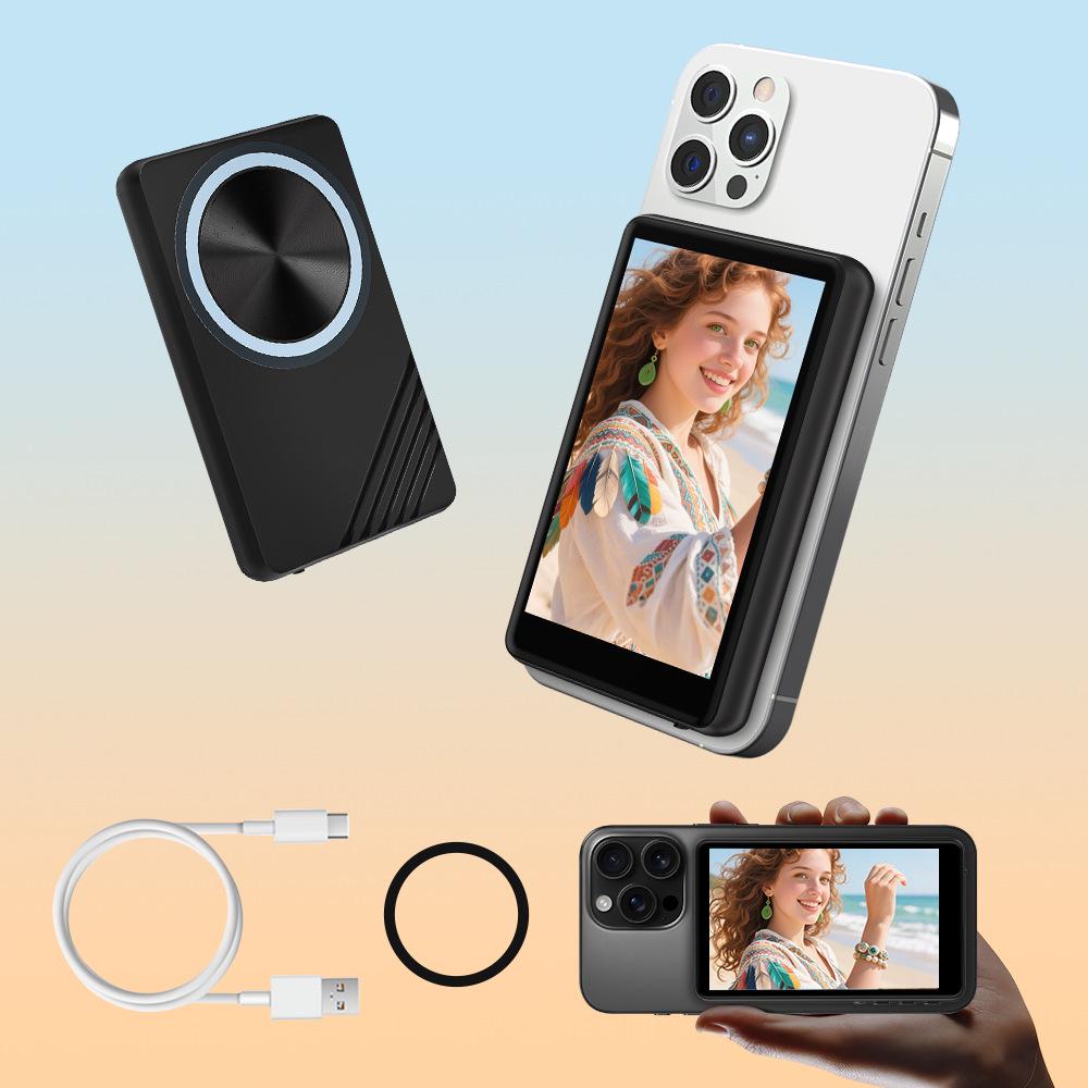 Беспроводной проектор для селфи и магнитное зарядное устройство для телефонов