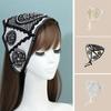 French Pastoral Style Headscarf Hat Knitted Headband Towel New Fashion Triangle Headband