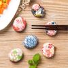 Ingots Porcelain Rest Kitchen Tools Japanese Tableware Ceramic Fork Rack Chopsticks Holder Spoon