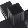 2/6/8/10/20Pcs Hexagonal 6 Through Plastic Fittings Abs Plastic Angle 22Mm Cross Square Pipe Fittings Pipe Angle Code