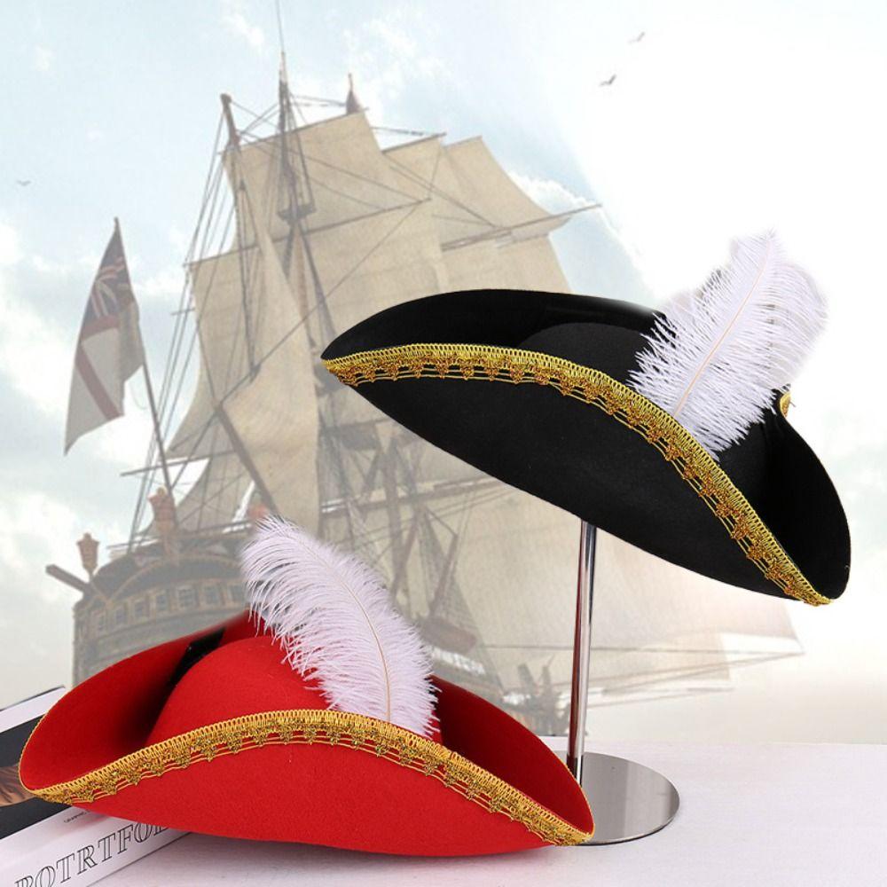 Stage Performance Cosplay Pirate Hat Carnival Party Party Pirate Cap Pirate Hat Adults