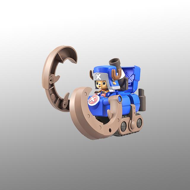 Bandai One Piece Чоппер Робо Супер #3 Рог Бульдозер Модель для сборки