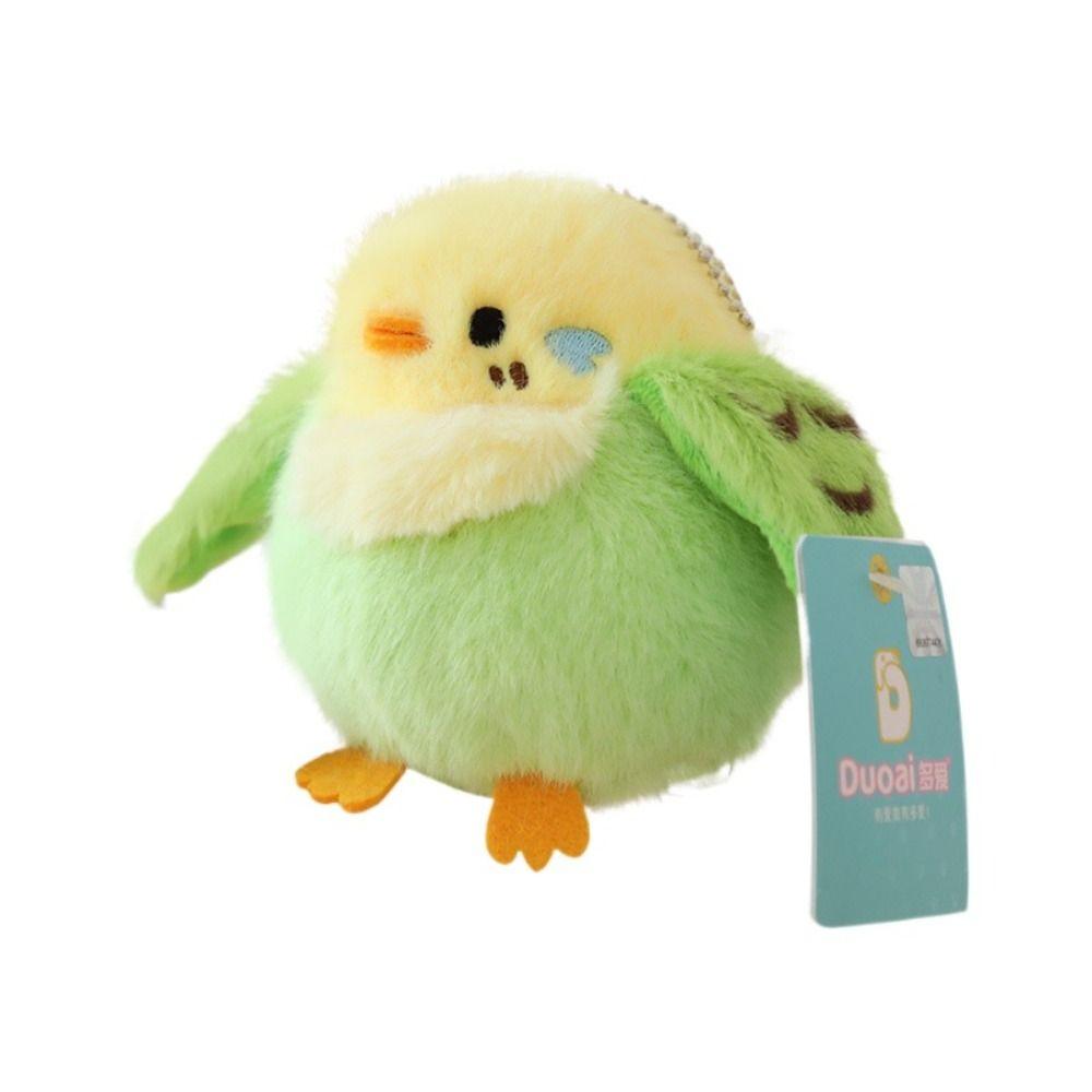 Мягкая подвеска в виде птицы, красочные куклы-попугаи и воробьи, модная плюшевая игрушка в виде птицы