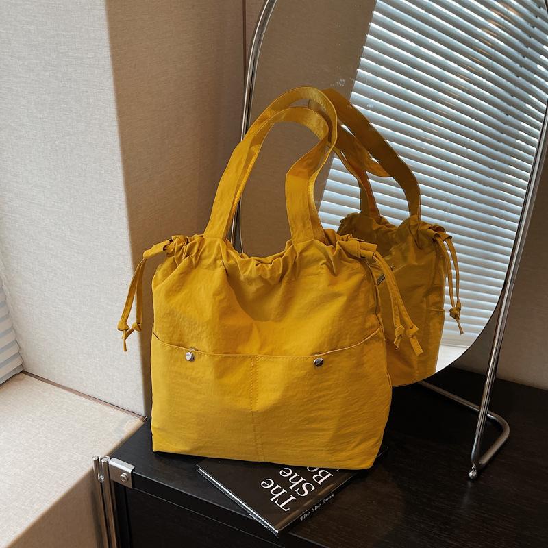 Casual Big Bag Women's New Fashionable Versatile Cloth Bag Shoulder Bag Large-capacity Class Commuter Bag