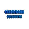 Anti Slip Teeth Grillz Top Bottom Set Glossy Finish Teeth Jewelry Fashion Teeth Grillz Caps  Events