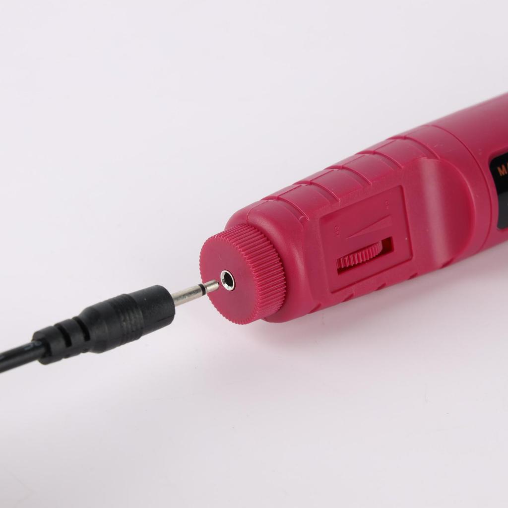 Электрический набор для маникюра в виде ручки с вилкой EU/US для домашнего или салонного использования