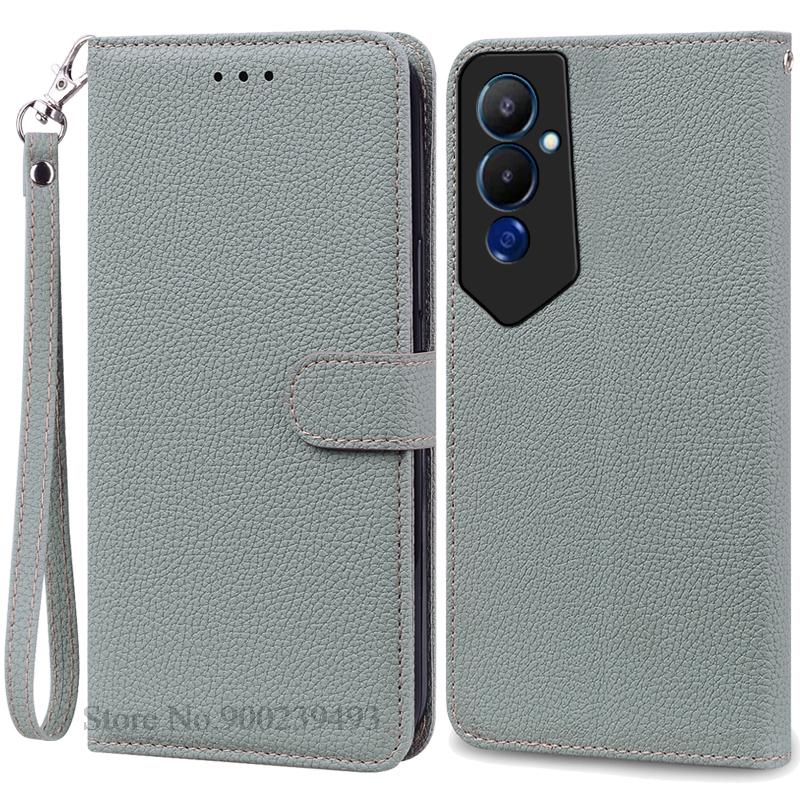 Чехол Pova 4/Pova 4 Pro для Tecno Pova 4, чехол-кошелек, кожаный откидной чехол для Tecno Pova 4 Pro, чехол для телефона, чехол Fundas