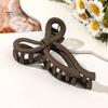 Bow Hair Clamp Strong Grip Holds Hair Neatly Hair Gripper Hair Accessory Claw Clip Plastic Metal Spring Large Hair Clip for Travel Shower Work