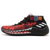 Dame 4 A Bathing Ape Красные Кроссовки AP9976