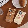 Защитный чехол для телефона Rilakkuma с вращающимся пончиком для iPhone 14/13/12/11 Pro/Pro Max