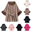 Women's Fashionable Cape Shawl Temperament Loose Plus Size Jacket