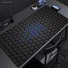 Gaming Mousepads Mousepad Geometric Large Mouse Mat Big Desk Pads Non-Slip Rubber Hexagon Mouse Pad Big Keyboard Mats 90x40cm