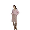 Jill by Jill Stuart Women's Shaggy Cardigan and Mini Dress Set, Pink