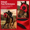 Breathable Material Horse Eye Cover High Elasticity Horse Eye Protective Cover  Training