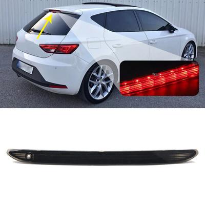 Черная линза Светодиодный стоп-сигнал высокого уровня Задний 3-й стоп для Seat Leon 5F 2011-2016