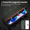 LC.IMEEKE For Xiaomi Redmi Note 12 Pro 4G/Note 11 Pro 4G (Mediatek)/5G (Qualcomm) Carbon Fiber Texture Stand Cover PU Leather Wallet Phone Case