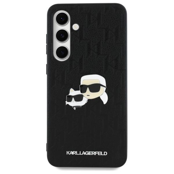 Karl Lagerfeld Klhcs24Fepgklkcpk Sam S24 Fe S721 Czarny/Black Hardcase Monogram Karl&Chaoupette Head Pin