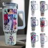 Товары TS Fans Tumble Album Вдохновленный подарок Подарок для меломана День рождения Рождественские подарки для женщин Друзья Сестра Ее стаканы из нержавеющей стали 40 унций