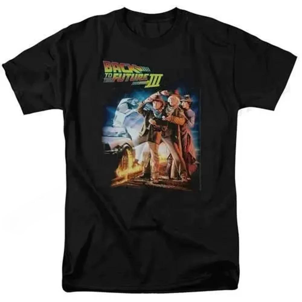 Fashion Hip Hop Streetwear Short Sleeve T Shirt Back To The Future T Shirt Graphic Print Women Back To The Future T-shirt