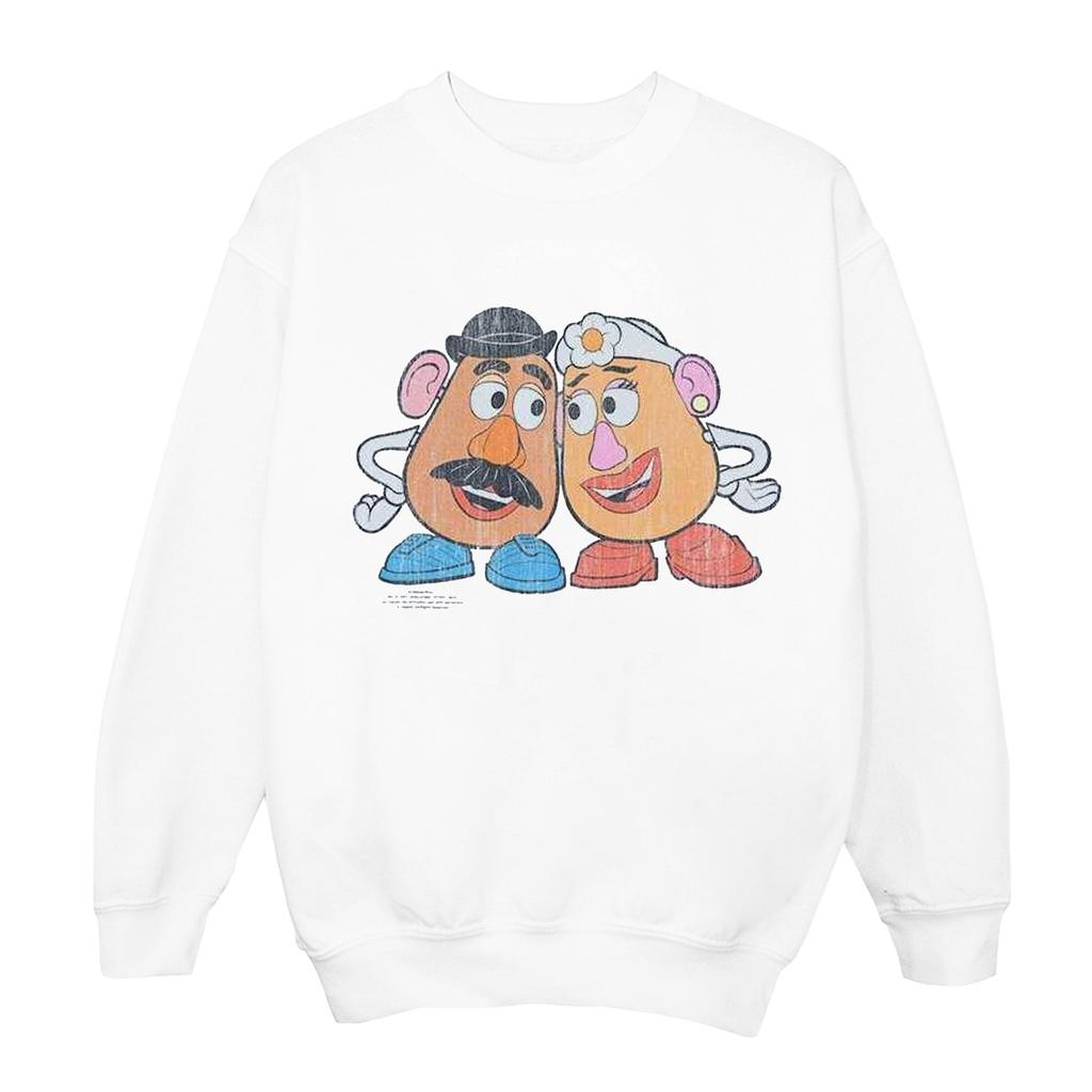 Disney Womens/Ladies Toy Story 4 Mr And Mrs Potato Head Sweatshirt