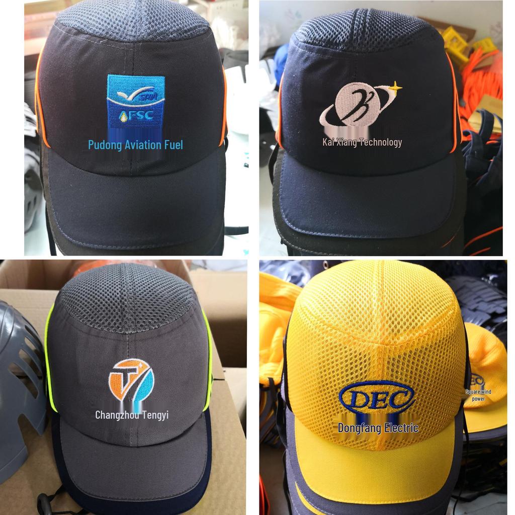 Легкая дышащая противоударная кепка с полиэтиленовой оболочкой для защиты от ударов и безопасности