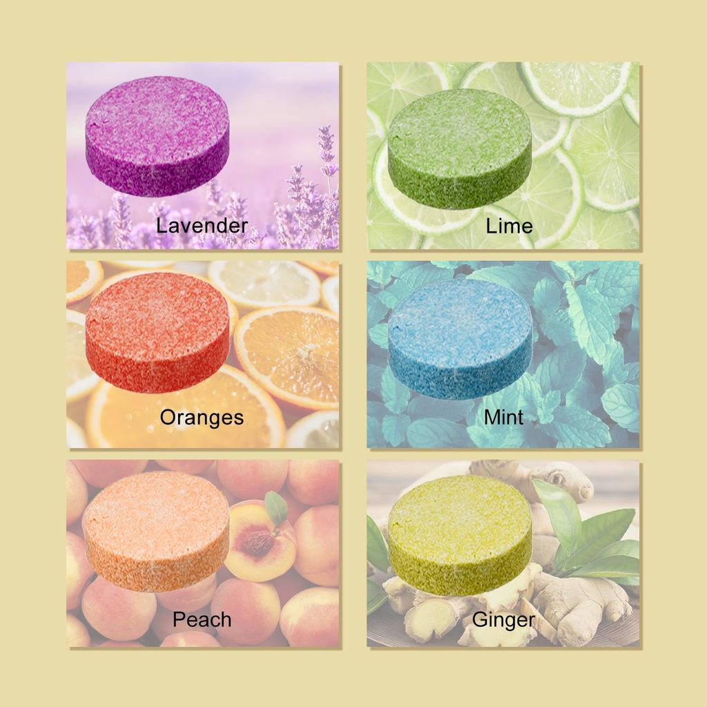 Shower Steamers Aromatherapy - Variety Pack Of 6 Shower Tablet. Self Care And Relaxation Gifts For Women And Men