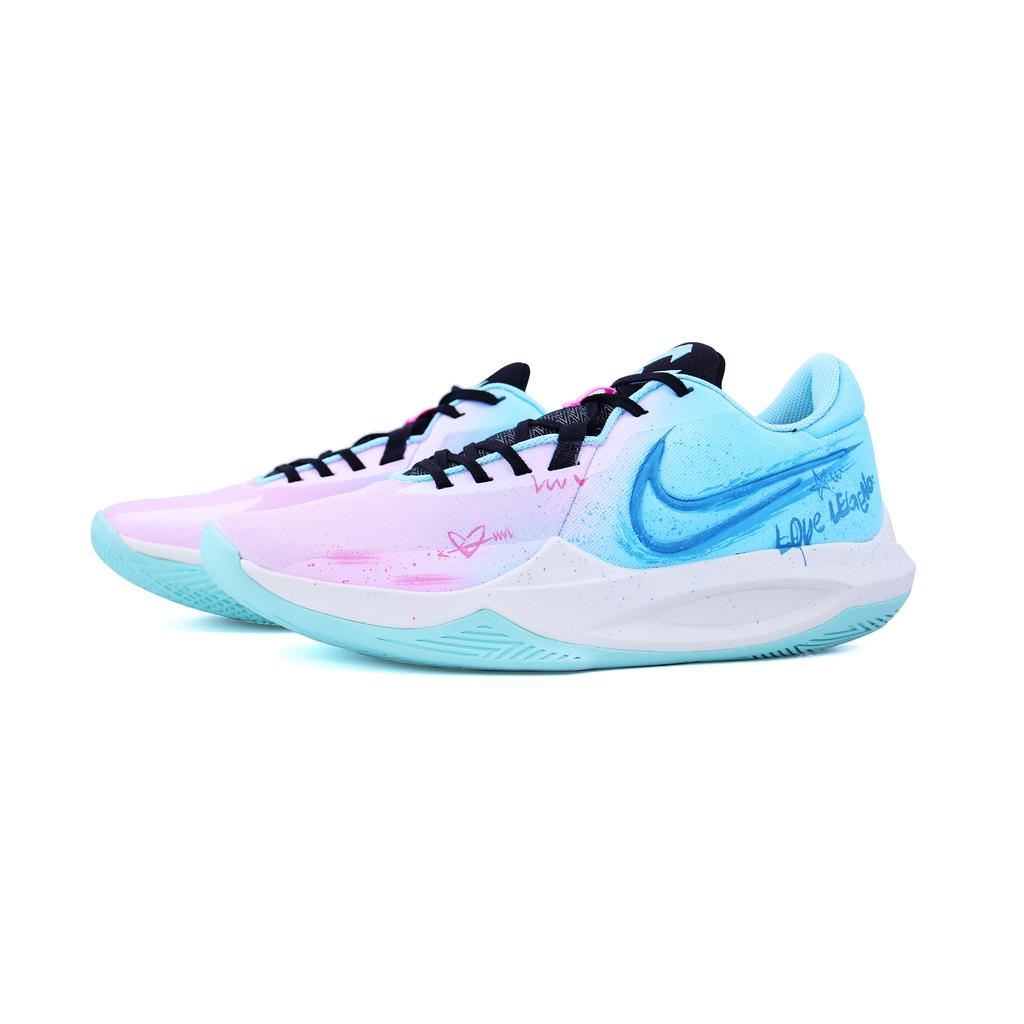 Nike Precision 6 Maris Sal Молочный Порошок CNY Сетчатые Низкие Баскетбольные Кроссовки Мужские Розово-Синие DD9535-102(Команда620-)