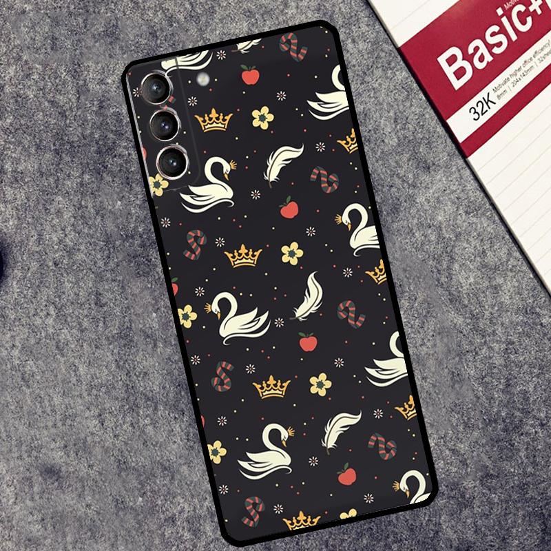 Чехол Captain Swan Once Upon A Time для Samsung Galaxy S24 S23 S22 S21 Ultra Plus Note 10 Note 20 S8 S9 S10 S20 FE