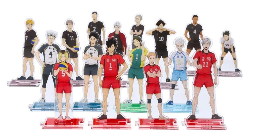 Haikyuu Connect Acrylic Stand Miya Osamu Inarizaki High School Official Merchandise
