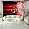 Club Tijuana Logo Wall Tapestry Aesthetic Wall Hanging Printed Fabric Blanket Decorative Tapestries for Bedroom Living Room Home Decor