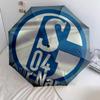 1 шт. Автоматический складной зонт - FC Schalke 04 С индивидуальным узором из имен, Портативный и складной дизайн с 8 спицами, Рождественские и Дни рождения Подарки