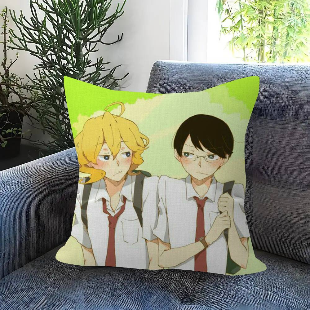 Аниме Doukyuusei Рихито Садзё Хикару Кусакабе Наволочка Дюймы Сельский Декор Домашние Декоративные Подушки для Дивана
