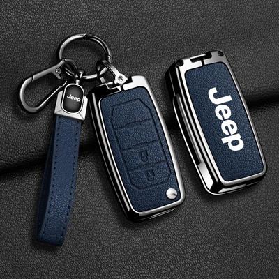 Чехол для ключей Jeep & Dodge для Compass, Cherokee, Renegade, Grand Cherokee, Commander – Защитный корпус и пряжка